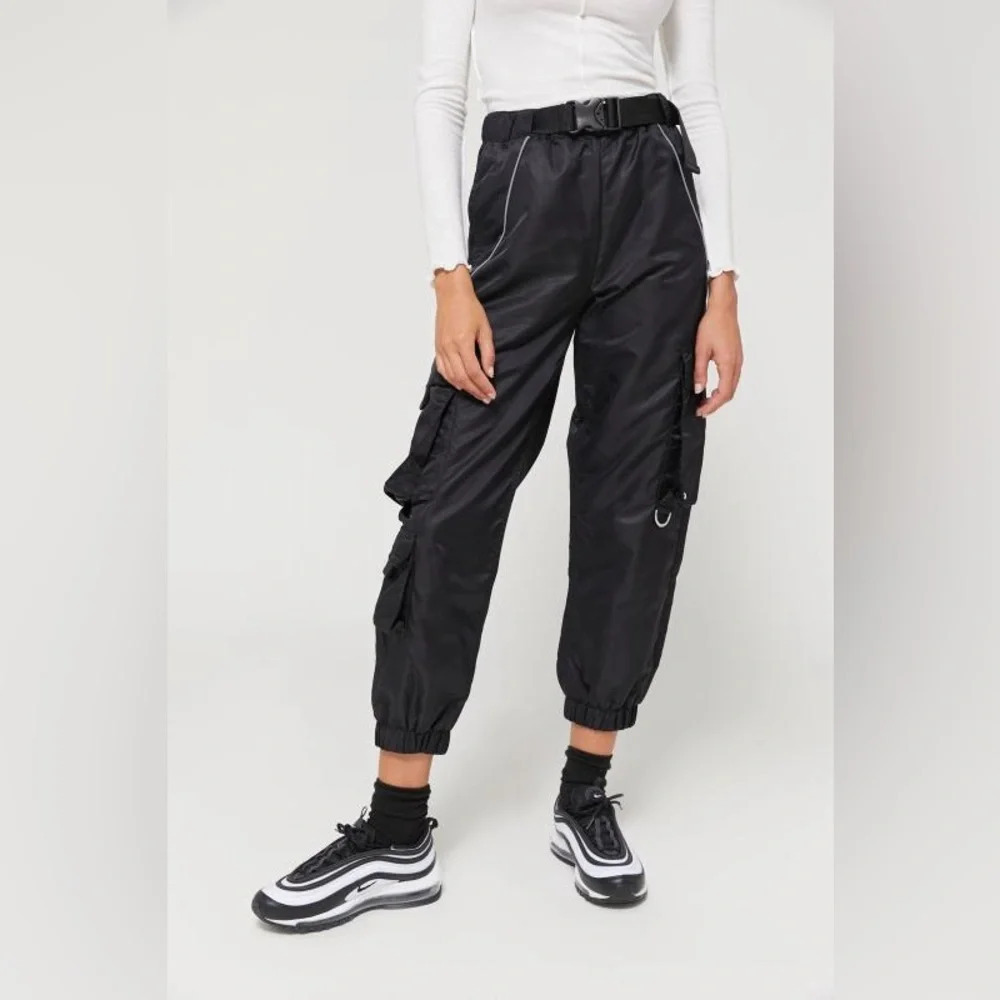 Urban Outfitters Katya Nylon  Buckle Utility Pants - XS - Picture 1 of 15